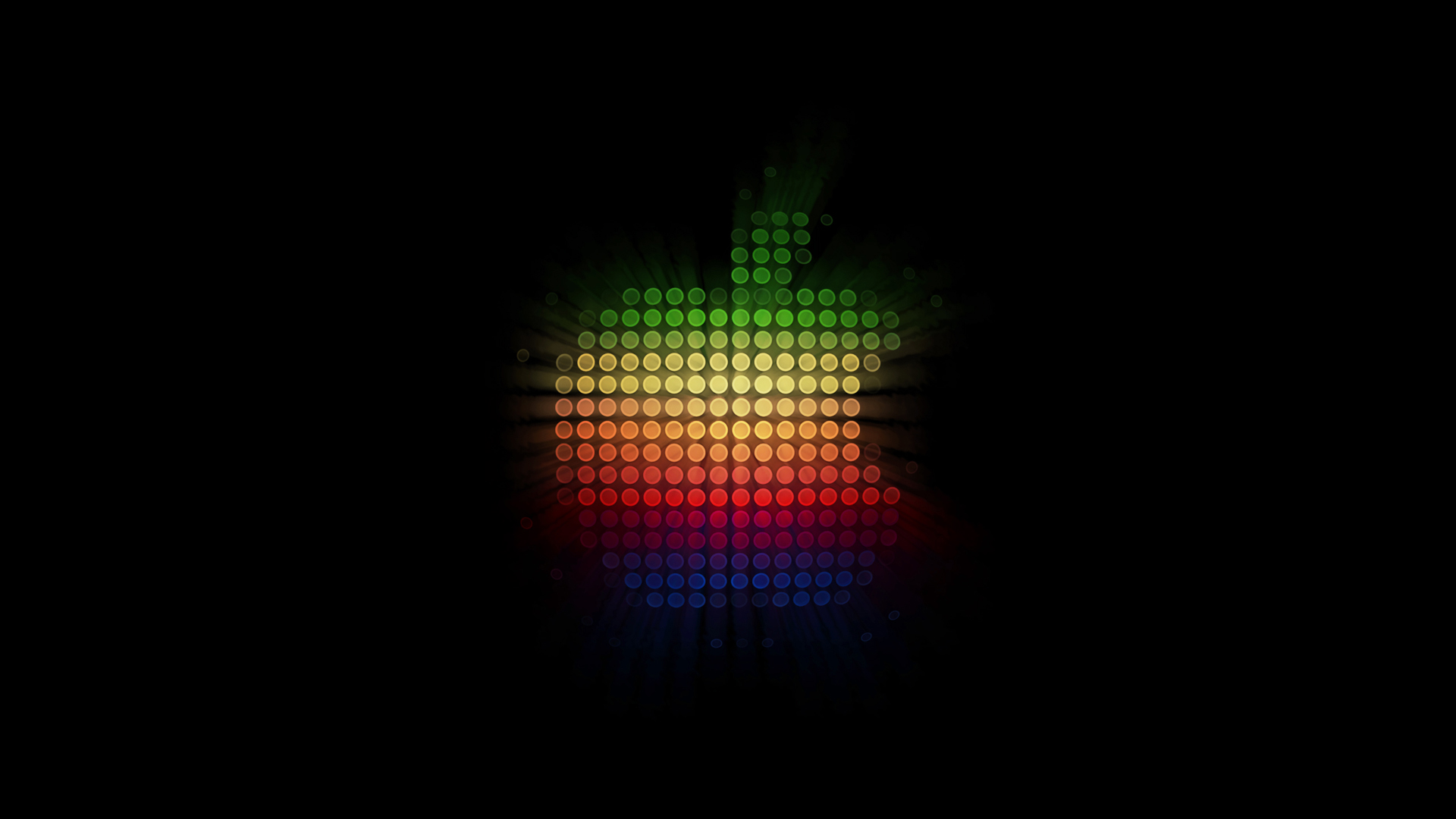 Glowing Lights Apple85191878 - Glowing Lights Apple - Waves, Lights, Glowing, Apple